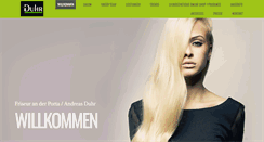 Desktop Screenshot of friseur-duhr.de